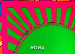 ARENA 1968 VINTAGE BLACKLIGHT THIRD EYE POSTER By BAYE #600