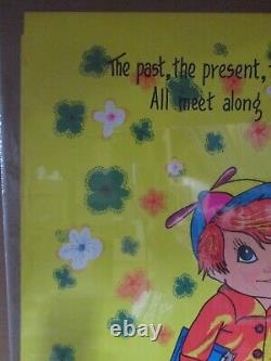A place called today past present future Black Light Poster 1971 Inv#7533