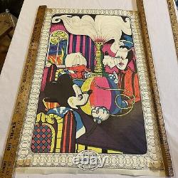 Ain't Gonna Work On Dizzys Farm No More 1970 Vintage Blacklight Poster