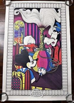Aint Gonna Work on Dizzy's Farm No More Framed Black Light Disney Satire Poster