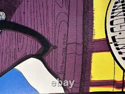 Aint Gonna Work on Dizzy's Farm No More Framed Black Light Disney Satire Poster