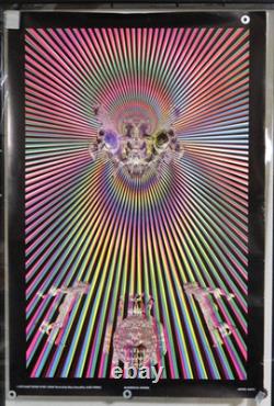 Alchemical Horses Vintage Blacklight Psychedelic Poster 1970 East Totem West #2