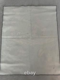 Alice In Wonderland Tapestry 1970 Black Light Fabric Poster 23 x 29