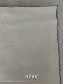 Alice In Wonderland Tapestry 1970 Black Light Fabric Poster 23 x 29