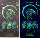 Alien Horror Blacklight Movie Art Print Poster Mondo Guillaume Morellec