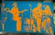 All Star Harrison Dylan Clapton Vintage 1971 Blacklight Pakistani Relief Poster