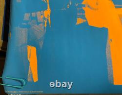 All Star Harrison Dylan Clapton Vintage 1971 Blacklight Pakistani Relief Poster