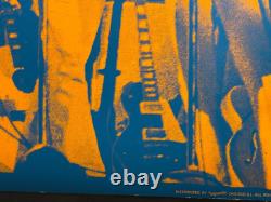 All Star Harrison Dylan Clapton Vintage 1971 Blacklight Pakistani Relief Poster