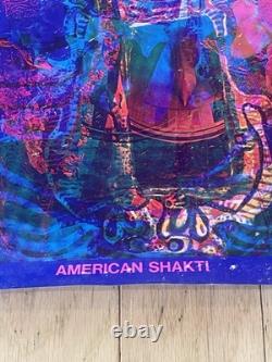 American Shakti Original Vintage Blacklight Poster East Totem West 1967 Nickolds