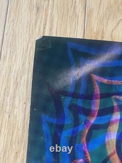 American Shakti Original Vintage Blacklight Poster East Totem West 1967 Nickolds