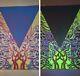 As Above. Malleus Rock Art Ap Black Light Poster Limited Edition #'d 12/25
