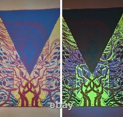 As Above. Malleus Rock Art AP Black Light Poster Limited Edition #'d 12/25