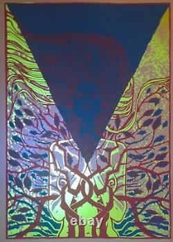 As Above. Malleus Rock Art AP Black Light Poster Limited Edition #'d 12/25