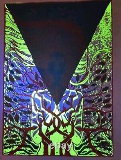 As Above. Malleus Rock Art AP Black Light Poster Limited Edition #'d 12/25