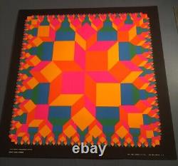 Atomic Speculatory System Original Vintage Blacklight Poster Third Eye Inc 1968