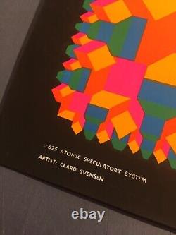 Atomic Speculatory System Original Vintage Blacklight Poster Third Eye Inc 1968