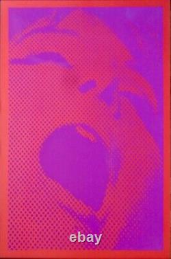 BIG O original 1968 BLACK LIGHT HEAD SHOP poster 23x35 Orgasm ecstasy NM