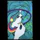 Blacklight Acid Queen Tom Gatz Medina 1970 Pro Arts 22x33 Original