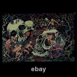 BLACKLIGHT No 683 Elves Western Graphics Corporation 1970s 21x30
