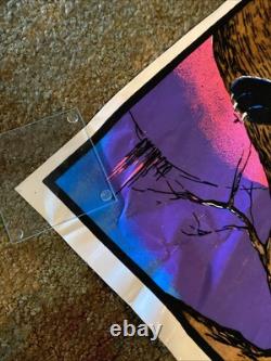 BLACK LIGHT POSTER JUNGLE CAT #136 1973, Funky Enterprises 35 X 23