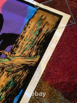BLACK LIGHT POSTER JUNGLE CAT #136 1973, Funky Enterprises 35 X 23