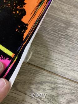 BLACK LIGHT POSTER JUNGLE CAT #136 1973, Funky Enterprises 35 X 23
