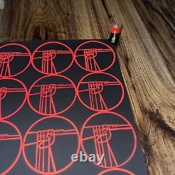 BLACK PANTHERS Free the Panther 21 Black light Poster Original 1960's