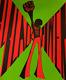 Black Power Detretro313 #100 Blacklight Poster Museum Piece Zash Mjb 33 X 21