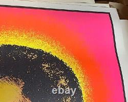 BLACK PRIDE 1972 VINTAGE BLACKLIGHT POSTER By PRO ARTS -NICE