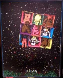 BOX KITE 1970 BLACKLITE POSTER by Funky Features COOL