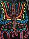 Butterfly Psychedelic Blacklight Poster Flocked Dream Merchants By Demaine