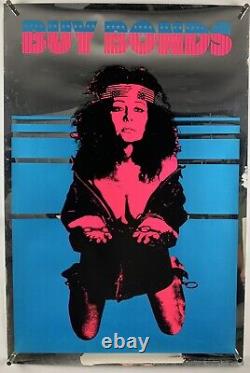 BUY BONDS ORIGINAL FOUR PEOPLE BLACKLIGHT POSTER 1971 Andy Warhol Factory