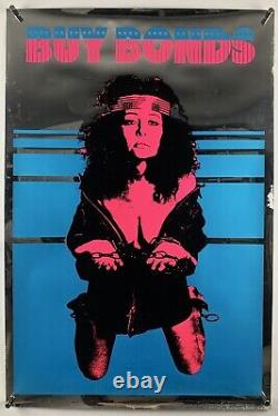 BUY BONDS ORIGINAL FOUR PEOPLE BLACKLIGHT POSTER 1971 Andy Warhol Factory