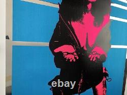 BUY BONDS ORIGINAL FOUR PEOPLE BLACKLIGHT POSTER 1971 Andy Warhol Factory