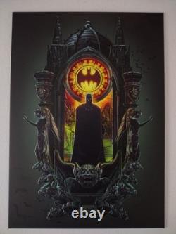 Batman Black Light Metal Displate Poster Limited Edition DC Comics