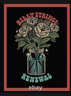 Billy Strings Renewal Black Light Poster Print 18x24 xx/250 Florian Schommer