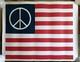 Black Light Poster Huge Peace Us Flag 1970's Anti-war Headshop Xl Pinup Polit