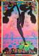 Black Light Poster, Velvet Desert Blossom 1970s, Vintage