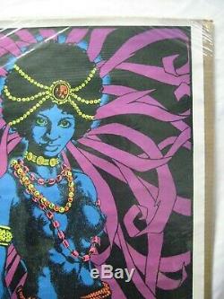 Black Magic Woman Black Light Vintage Poster 1971 Cng984