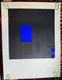 Black On Blue Vintage 1968 Hippie Blacklight Poster Signed By Craig Howard