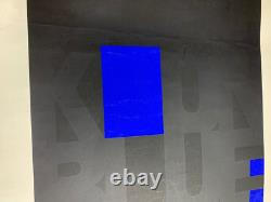 Black On Blue Vintage 1968 Hippie Blacklight Poster Signed By Craig Howard