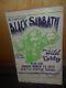 Black Sabbath Concert Poster Original Black Light 1972 Concert Poster