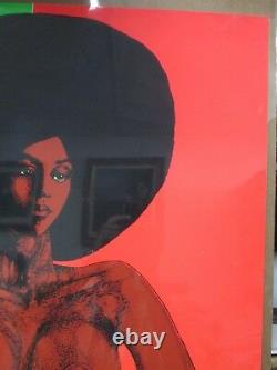 Black girl afro-dite Vintage Black light vintage Poster 1970 Inv#2129