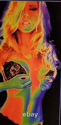 Blacklight Poster Satio Photography 5414 Trends International Sexy Pin Up Girl