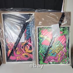 Blacklight Posters 8 Pieces