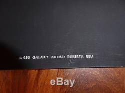Blacklight Roberta Beli #450 Galaxy 1967 The Third Eye Poster Unused Vintage