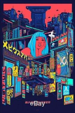 Blade Runner 2049 Black Light Night Ford, by Mainger Art Print Poster Mondo NEW