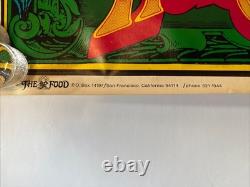 Bob Fried Holy Smoke Vintage Black light Poster Bob Fried Holy Smoke Vintage Black light Poster