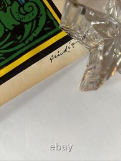 Bob Fried Holy Smoke Vintage Black light Poster Bob Fried Holy Smoke Vintage Black light Poster