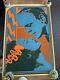 Bride Of Frankenstein And Frankenstein Monster Vintage 1970 Blacklight Poster